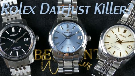 seiko sarb vs rolex datejust